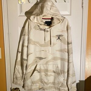 Jordan Beige Camouflage Hoodie #3